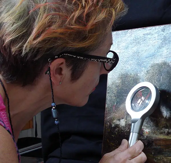 Sarah Cove authenticates John Constable paintings